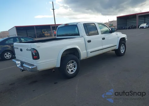 2002 Dodge Dakota Slt z USA, uszkodzony, nr VIN 1B7HG48Z82S517093